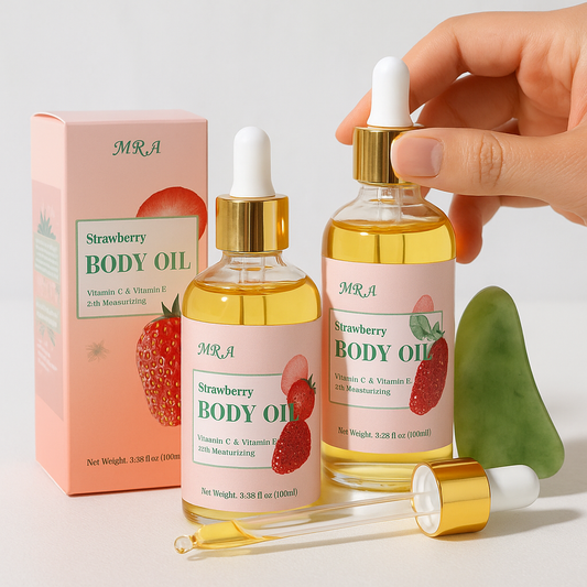 Strawberry Glow Duo — Hydrating Body Oil (2 Pack)